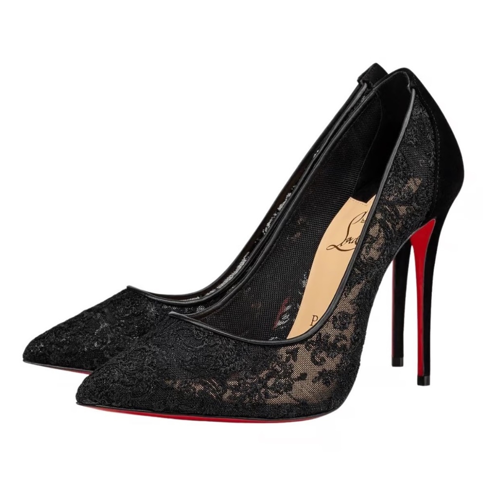Christian Louboutin Follies Lace BNIB 10.5 EU 40.5